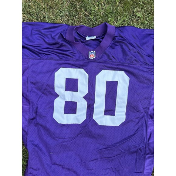 1995 Starter Pro Line Minnesota Vikings Cris Carter Football Jersey #80 Size 52 - Picture 4 of 8